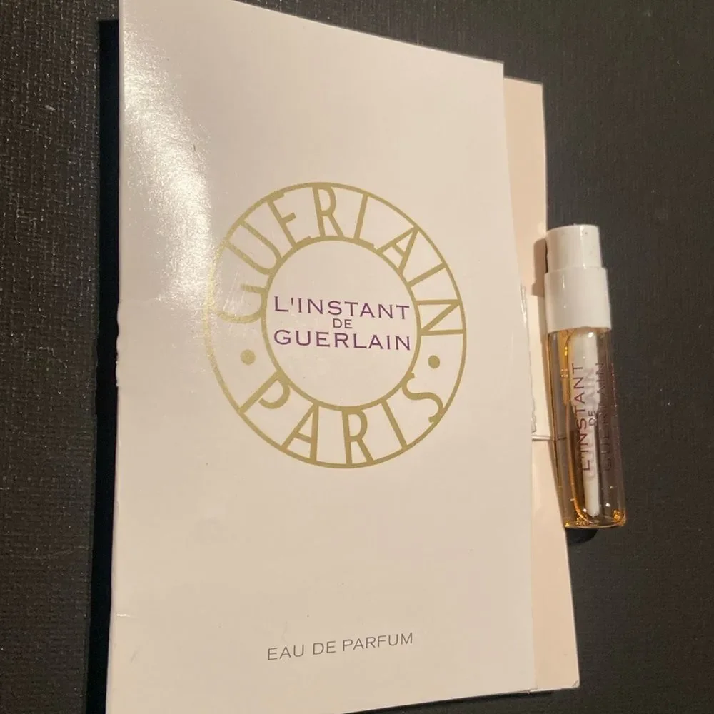 L'Instant De Guerlain by Guerlain, .05 oz EDP Spray for Women VTG Travel Samples